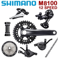 SHIMANO XT M8100 Groupset 2x12 Speed MTB Moutain Bike M8100 Crankset 165/170/175mm 36-26T M8120 RD M