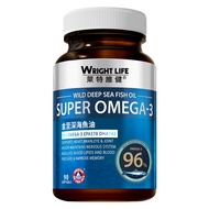 WRIGHT LIFE FOS Certification Peruvian Wild Anchovies Fish Oil High Puiry 96% Omega 3 1320mg (578mg 