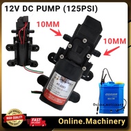 12V DC Pam Battery Sprayer 125PSI Automatic Self Priming Pump Ogawa 16L 18L 20L Victa Spare Part Mot