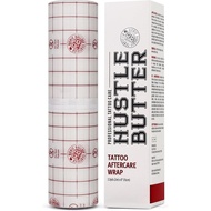 Hustle Butter Second Skin Tattoo Wrap - 6 Inches x 2.2 Yards - Transparent Adhesive, Breathable & La