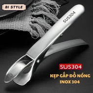 304 stainless steel anti-scald tongs, anti-slip hot tongs, convenient dish picker AZ