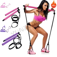 Yoga Pilates elastic band pull rope exercise resistance band elastic gym exercise legs waist hips