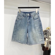 Bale Side-Strap Jeans Short Pants*