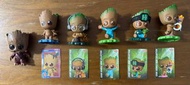 (一套六隻) Hot Toys Cosbaby Cosbi Bobble-Head Collection I am Groot Marvel Avengers End Game