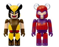 MEDICOM TOY - BE@RBRICK BEARBRICK 2022一番賞 X-MEN Wolverine 100% x Magneto 100%