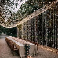 3mx3m wedding curtain lamp