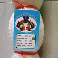 jaring ikan pukat ikan 0.15 ¾ inchi 100md100yds yoko jaring bahan