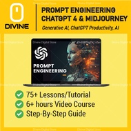 💎[Instant Delivery][Video Course] Prompt Engineering with ChatGPT 4 & Midjourney 2000+ prompts | Cha