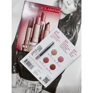 Clarins Crazy Channel Clancy Kiss Me Fashion Satin Lipstick Milk Tea 4 Colors Lip Card 1.4ml