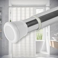 Sittella (125Cm To 220Cm) Extendable Shower Curtain Tension Rod Non-Drilling Anti-Skid Spring Pull R