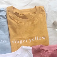 Same Day Delivery Arrival The Next Letter Embroidery Korean Version Loose Versatile Short-Sleeved Ba