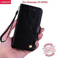 NUBULA For Samsung A9(2018)/A9 Star Pro / Samsung Galaxy A9s Multi-functional Wallet Case High Quali