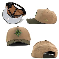 New Era 9forty Snapback Cap for Men and Women, MLB Seattle Mariners, Adjustable, Stylish Hat