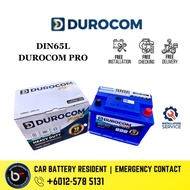 [ Installation Provided ] DIN65 DUROCOM - DIN55L size | LN2 ] Motolite Heavy Duty MF | Car Battery B