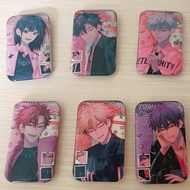 6Pcs/Lot Anime Manga Link Click Lucas Charles Cheng Xiaoshi Rⅰn Vein Xavier Felix Pins Rectangle Bre