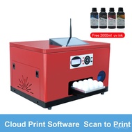 💯2022 Golf Ball Printer Mobile APP UV Printer Custom Wireless Golf Printer with tablet With Golf ball holder uv printing