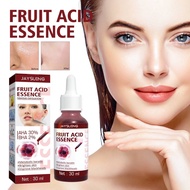 jaysuing fruit acid essence mencerahkan kulit memudarkan parut menghaluskan kulit muka sesuai untuk lelaki Dan perempuan