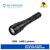 Skywoods Range D6S 1400 Lumen Dive Light