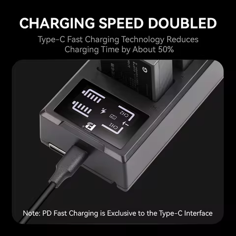 FB NP W126 NP W126S Fast Charger Dual USB Charger Fuji Fujifilm HS50 HS30 EXR XA1 XE1 XM1 X-T10 Came