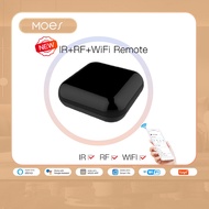 Moes WiFi RF IR Universal Remote Controller RF Appliances Tuya Smart Life App Voice Control Via Alex