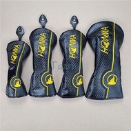 HONMA Branded Beres Golf Club Driver Fairway Woods Hybrid Putter and Iron Headcover (4.5.6.7.8.9.10.