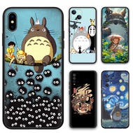 OPPO A96 A75 A75S F21 Pro 5G Reno 2 2Z 2F 3 TPU Cover Soft Silicone Phone Case Totoro Cartoon Anime D9L2