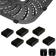 Pengganti Bumper Getah untuk PowerXL Vortex Pro 6QT 8QT PowerXL 4QT Digital Air Fryer Tray 6 Keping 