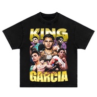Ryan Garcia Oversized Black T shirt | Mizzy Unisex Cotton Short Sleeve, Casual Printed Sports Fan St