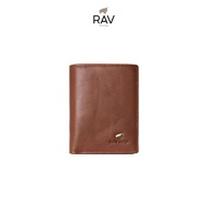 RAV DESIGN Men's RFID Tall Wallet / Genuine Leather / Brown / RVW807G2