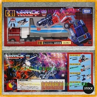 TAKARA TOMY Hasbro Transformers C-01 Optimus Prime Model Collectible Deformation Toys MISSINGLINK G1