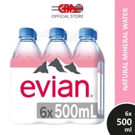 Evian Mineral Water Prestige Multipack 6 x 500ml