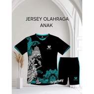 Children's soccer jerseys for ages 6, 12 years, futsal soccer jerseys