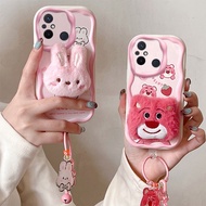 Casing redmi 12c Cute Plush phone case for redmi 12c case bts