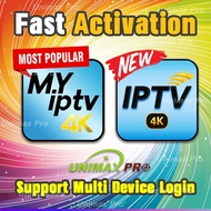 MYIPTV4K IPTV4K FAST RENEW TOPUP LANGGANAN RELOAD 3 / 6 / 12 BULAN MYIPTV 4K IPTV 12K