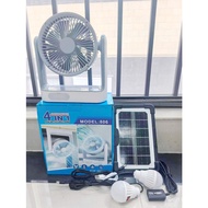 Inch LED6Table Fan Outdoor Rechargeable Manufacturer Household Desktop Solar Fan Fan FA8E