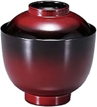 Fukui Craft Suction Bowl, Princess Warabe Small Suction Bowl, Made in Japan, Red Bokashi