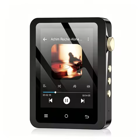 HiFi MP3 Player with Bluetooth 5.3, Lossless DSD High Resolution Digital Audio Music Player, Portabl