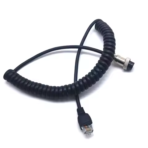 Replacement MH-31B8 Handheld Microphone Mic Speaker 8Pin Cable for YAESU FT-847 FT-920 FT-950 FT-200