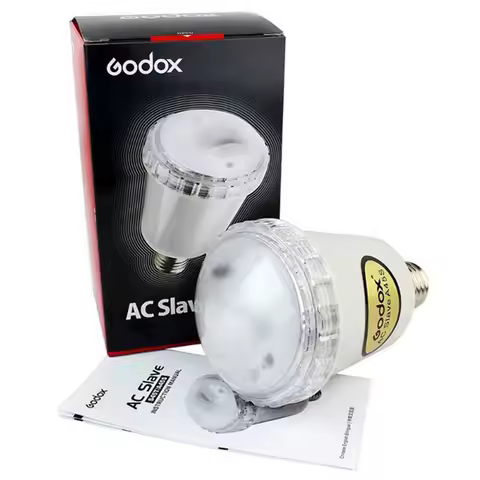 Flash Godox A45S Studio E27 Screw AC Slave Studio Strobe Bulb Light 220V