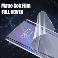 For Samsung Galaxy Note 10 Lite 9 8 S10 S9 S8 Plus 20 S20 Ultra Matte Soft Film Frosted Full Cover Screen Protector
