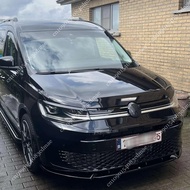 Maxton Style Front Bumper Lip Splitter for VW Caddy MK5 TDI TSI 2020-2025 Car Spoiler Skirt Diffuser