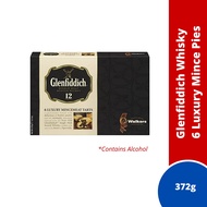 Walkers Glenfiddich Whisky 6 Luxury Mince Pies (372g)