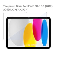 iPad 10th Generation 10.9 (2022) iPad 10 iPad 10.9 2022 A2696 A2757 A2777 Tempered Glass Screen Prot