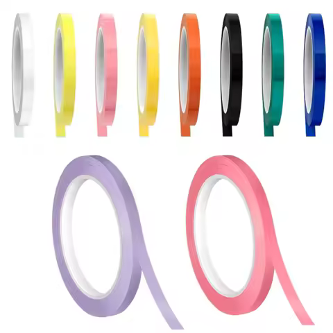 NIGF 1 Roll Dental Instruments Tapes Autoclave Tape 9 Colors Surgical Autoclavable Marla Gum Tape 15