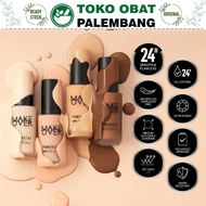 MAKE OVER Powerstay 24H Weightless Liquid Foundation - High Coverage Face Flawless Light Poreless Oi
