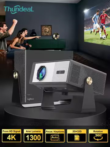 ThundeaL TD95Max Full HD 1080P Projector TD95 Max TD95W 4K Movies Video Android WiFi Portable Home T