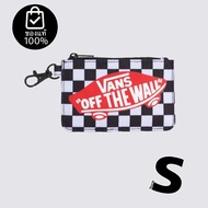 กระเป๋าตังVANS OFF THE WALL ZIP WALLET BLACK WHITE สินค้ามีประกันแท้