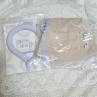 全新 cicibella 涼感頸圈 UV防曬帽