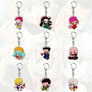 Hunter x Hunter HxH Anime Mica Acrylic keychain 6cm Gon Killua Hisoka Kurapika as decorative accesso