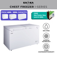 KADEKA I-Series 400L/550L/600L (One Door/Two Door) Chest Freezer